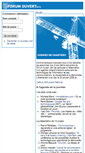 Mobile Screenshot of forumouvert.communautique.qc.ca